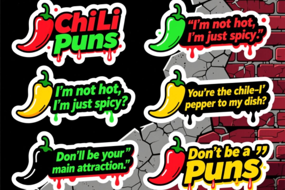 250 Chili Puns: Short Funny One Liner Captions
