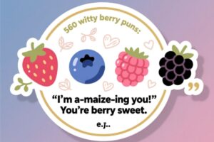 250 Berry Puns: Short One-Liner Instagram Captions