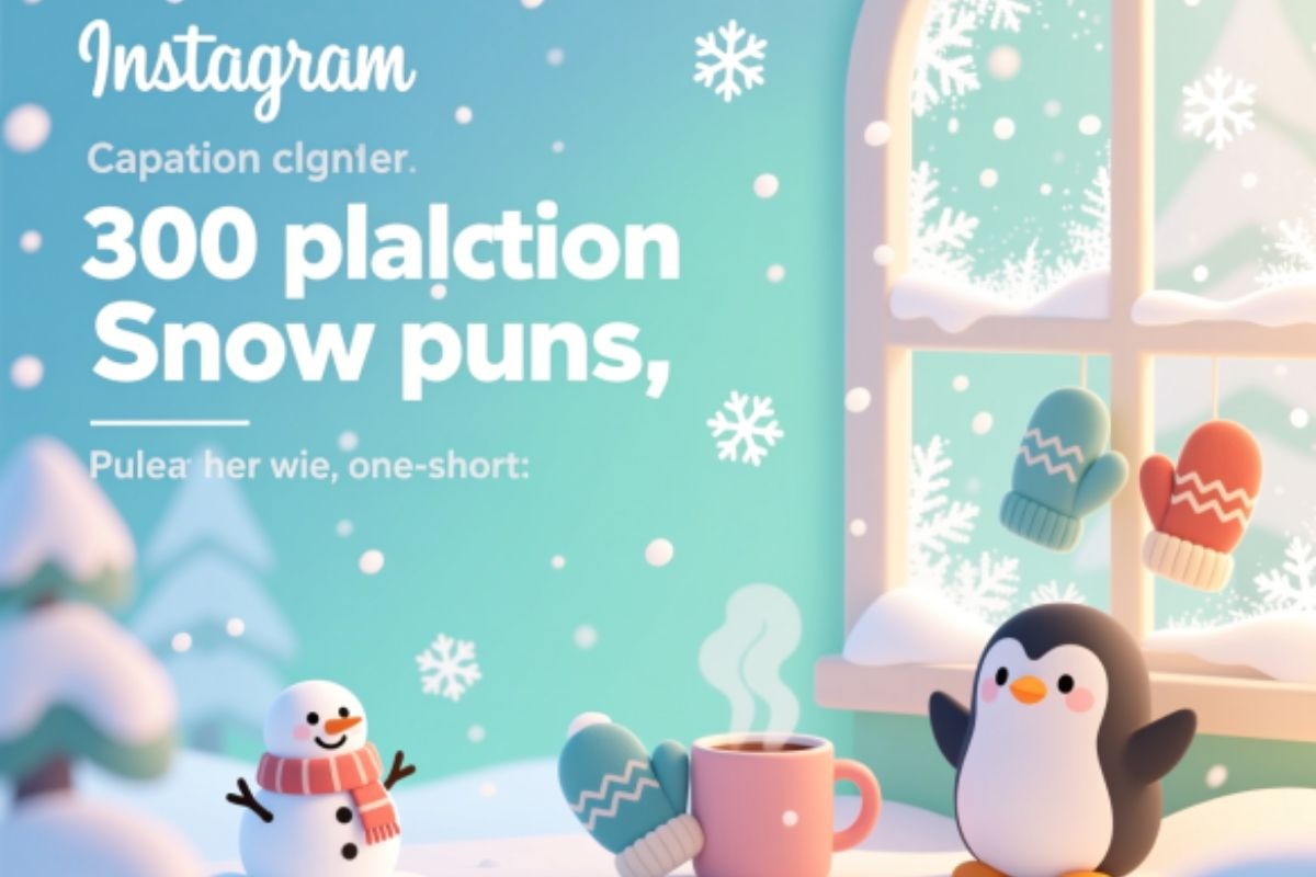 300 Snow Puns: Funny, Short, Cute, One Liners For Captions & Instagram