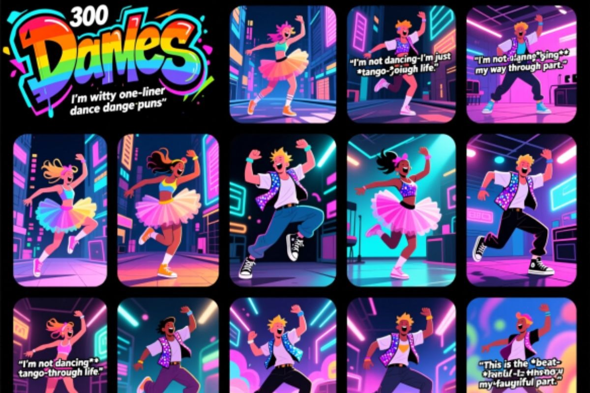 300 Dance Puns: Short One Liner Captions For Instagram