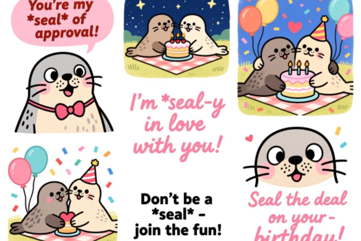 300 Seal Puns & Jokes: Funny One Liners, Love, Valentines Captions, Birthday & Instagram