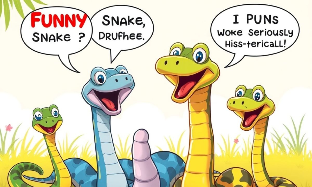 240+ Funny Snake Puns & Jokes That Are Seriously Hiss-terical