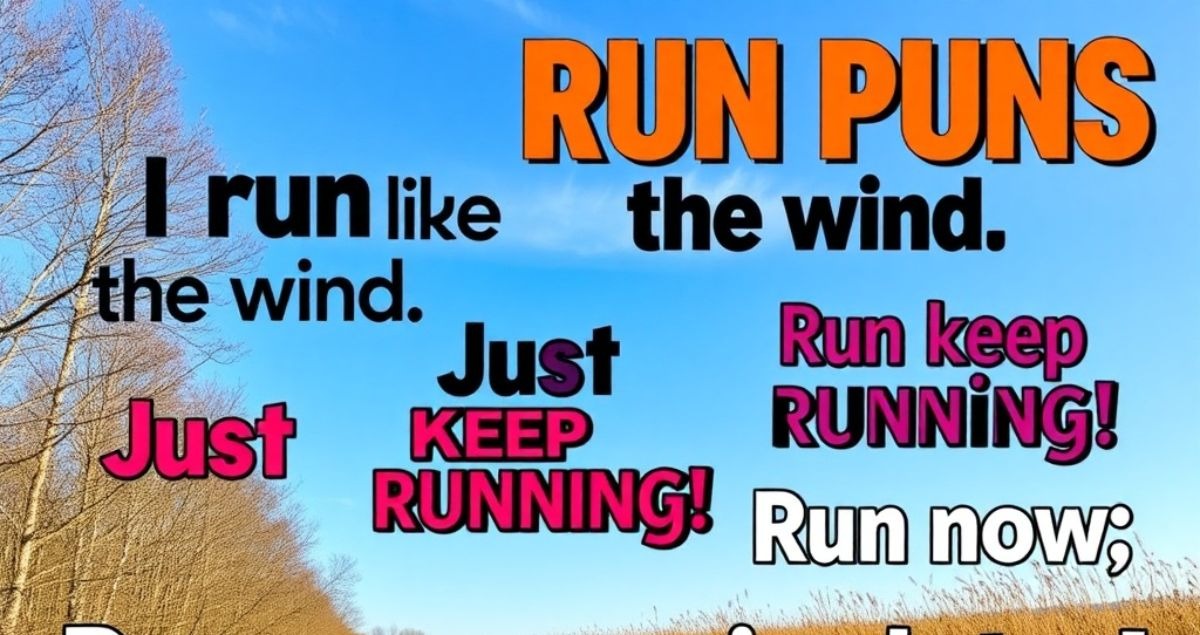 247+ Best Running Puns: Short, Funny Signs & One-Liners for Instagram