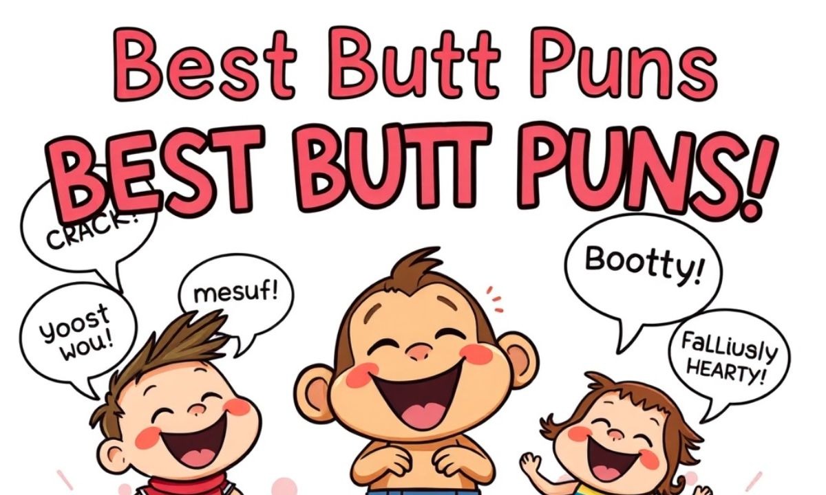 250+ Best Butt Puns for Jokes, Captions, and Daily Laughs