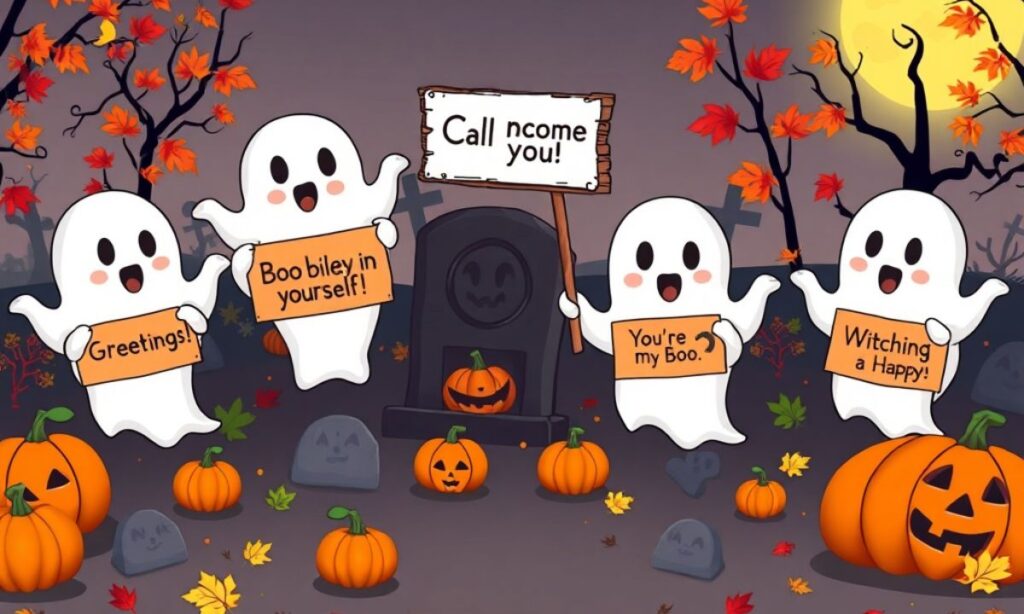 Cute Ghost Puns